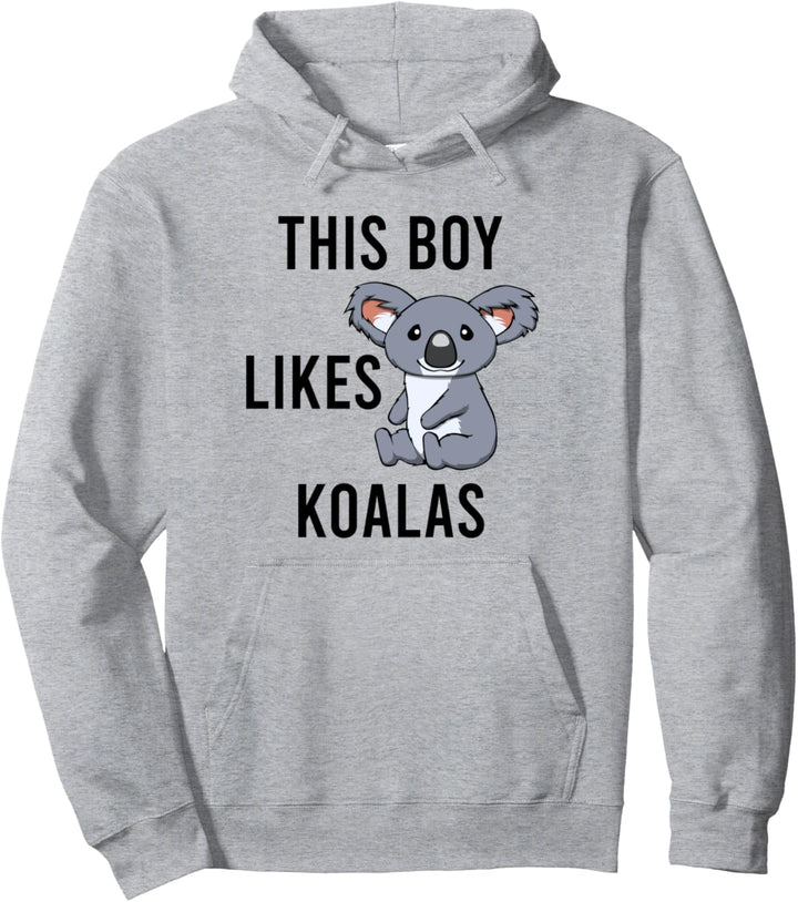 Niedlicher Koala-Bär Dieser Junge mag Koalas Pullover Hoodie