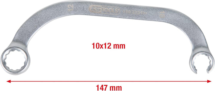 KS Tools 150.2231 Turbolader Spezial-Schlüssel für VAG, 10 x 12 mm &amp; 150.2232 1/4" Turbolader Spezia