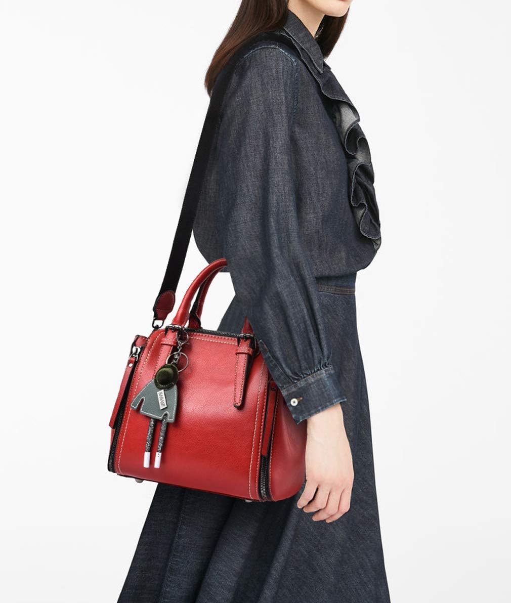 BUKESIYI Damen Tasche Umhängetasche Handtasche Frauen Klein Schultertasche Weekender Lack PU Leder C