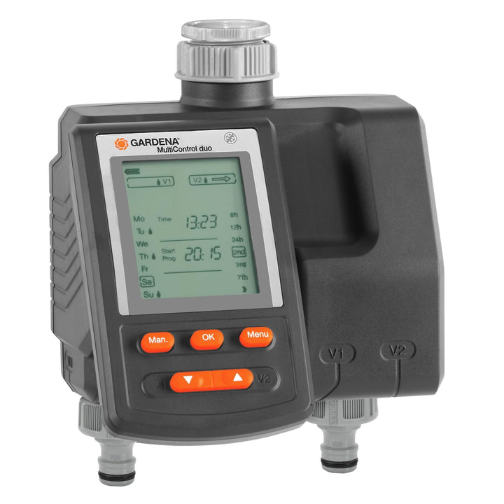 Computer per Irrigazione Gardena Multicontrol Duo: Controllo Automatico D'Irrigazione, Programmabile