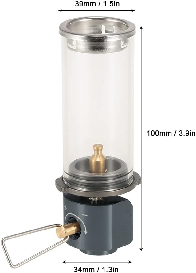Pretfy Lampe Licht Butangas Licht Laterne Ausseneinsatz Nur für Camping Picknick Selbstfahren