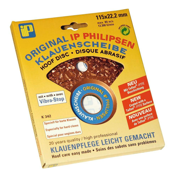 Kerbl 16342 orig. Philipsen Super Klauenschleifscheibe, dicht
