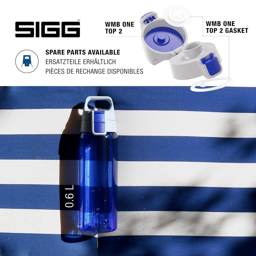 SIGG - Tritan Trinkflasche - Total Color ONE ONE - Für Kohlensäurehaltige Getränke Geeignet - Spülma