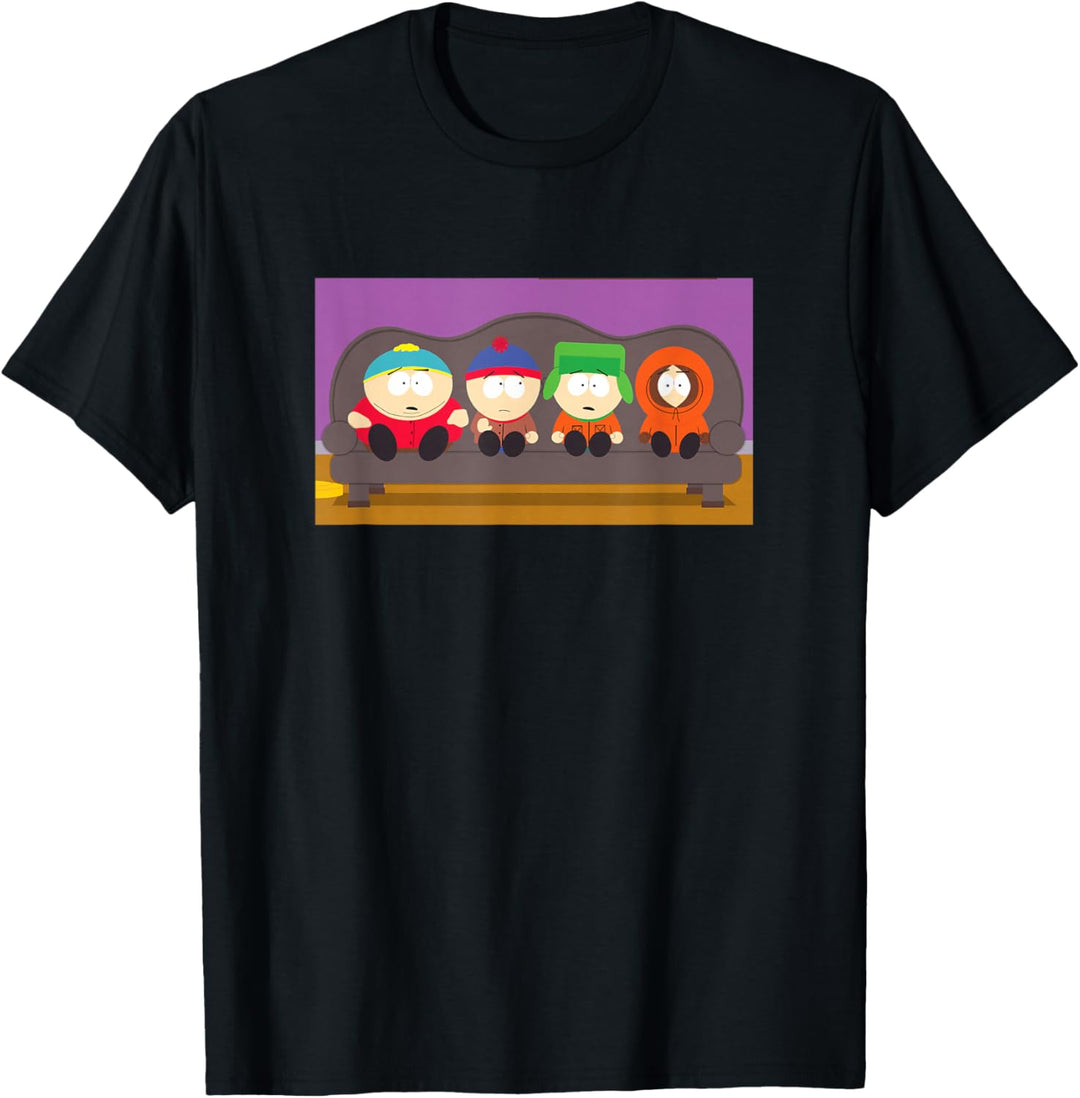 South Park Gang Behind Logo T-Shirt