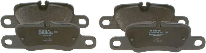 Bosch BP1353 Bremsbeläge - Hinterachse - ECE-R90 Zertifizierung - vier Bremsbeläge pro Set