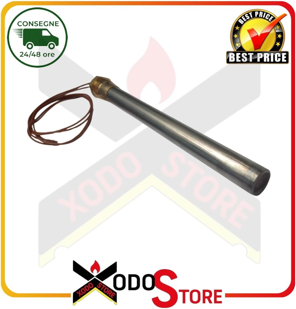 Zündkerze D.12,5 - L 163 mm - 330 W für Pelletofen Pyros, Naturaline, Whitfield