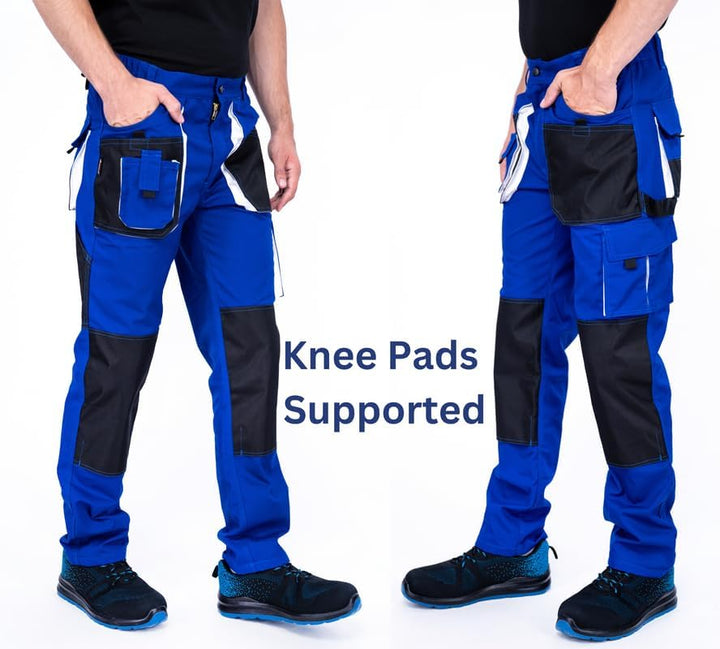 Mazalat Arbeitshosen männer mit Kniepolstertaschen, Grössen S-XXXL, Arbeithose Herren, Arbeitshose,