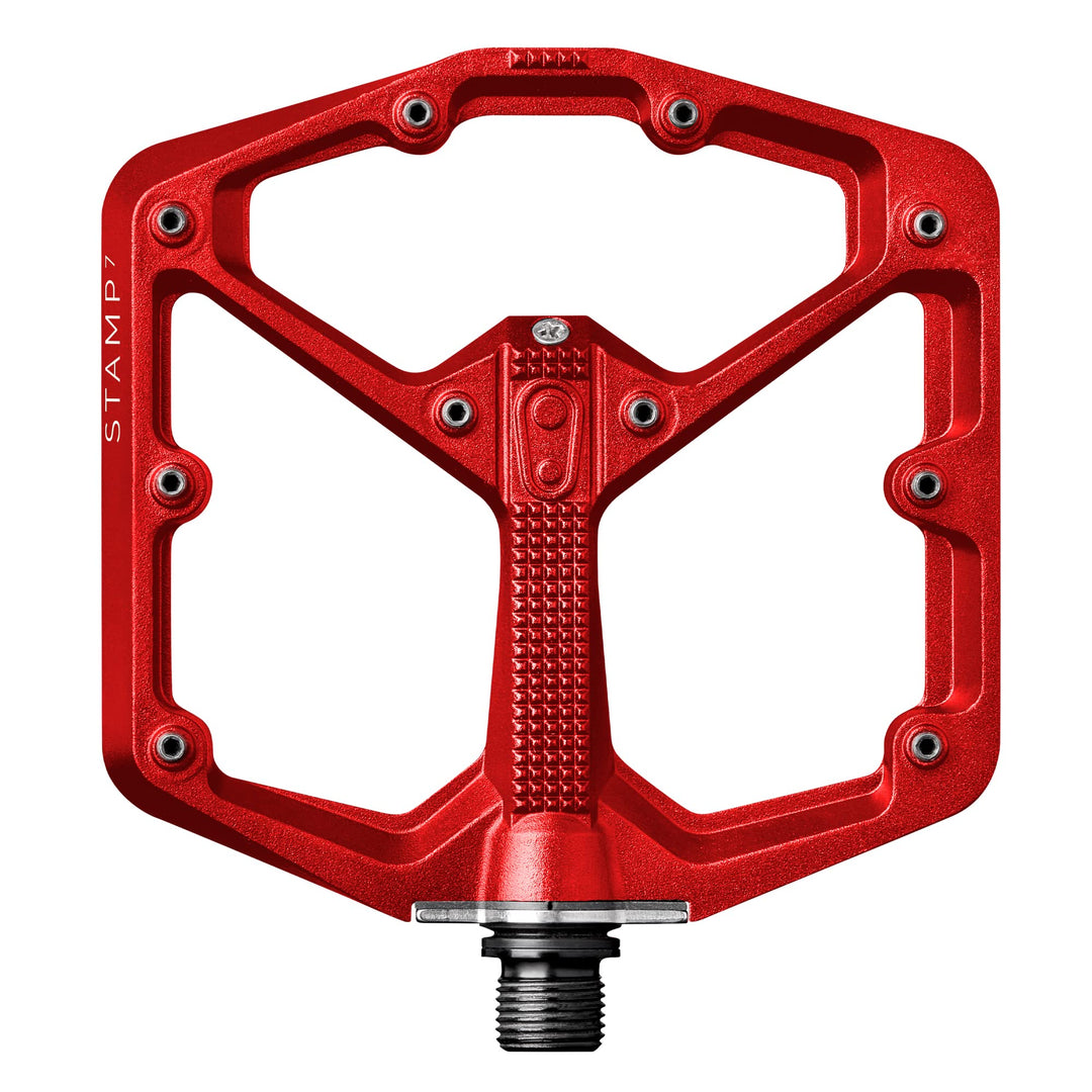 Crankbrothers Stamp Flat BMX/MTB Fahrradpedal – Plattform-Fahrradpedal, minimales Profil, Verstellba