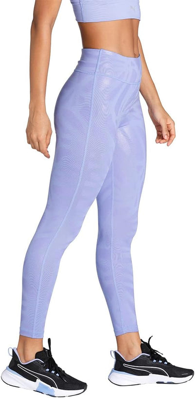 PUMA Damen Nova Shine High Waist 7/8 Trainings-Leggings XLElektro Purple