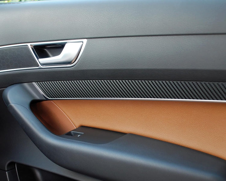 FOLIATEC Cockpit Designfolie Ultra Carbon Folie für Auto Cockpit Fahrzeuginnenraum Aussenspiegel Zie