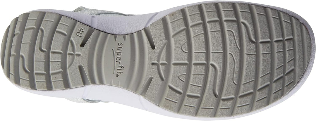 Superfit Mädchen Regenboog Sandale, Weiss 1000, 31 EU
