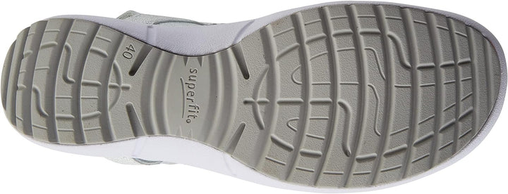 Superfit Mädchen Regenboog Sandale, Weiss 1000, 31 EU