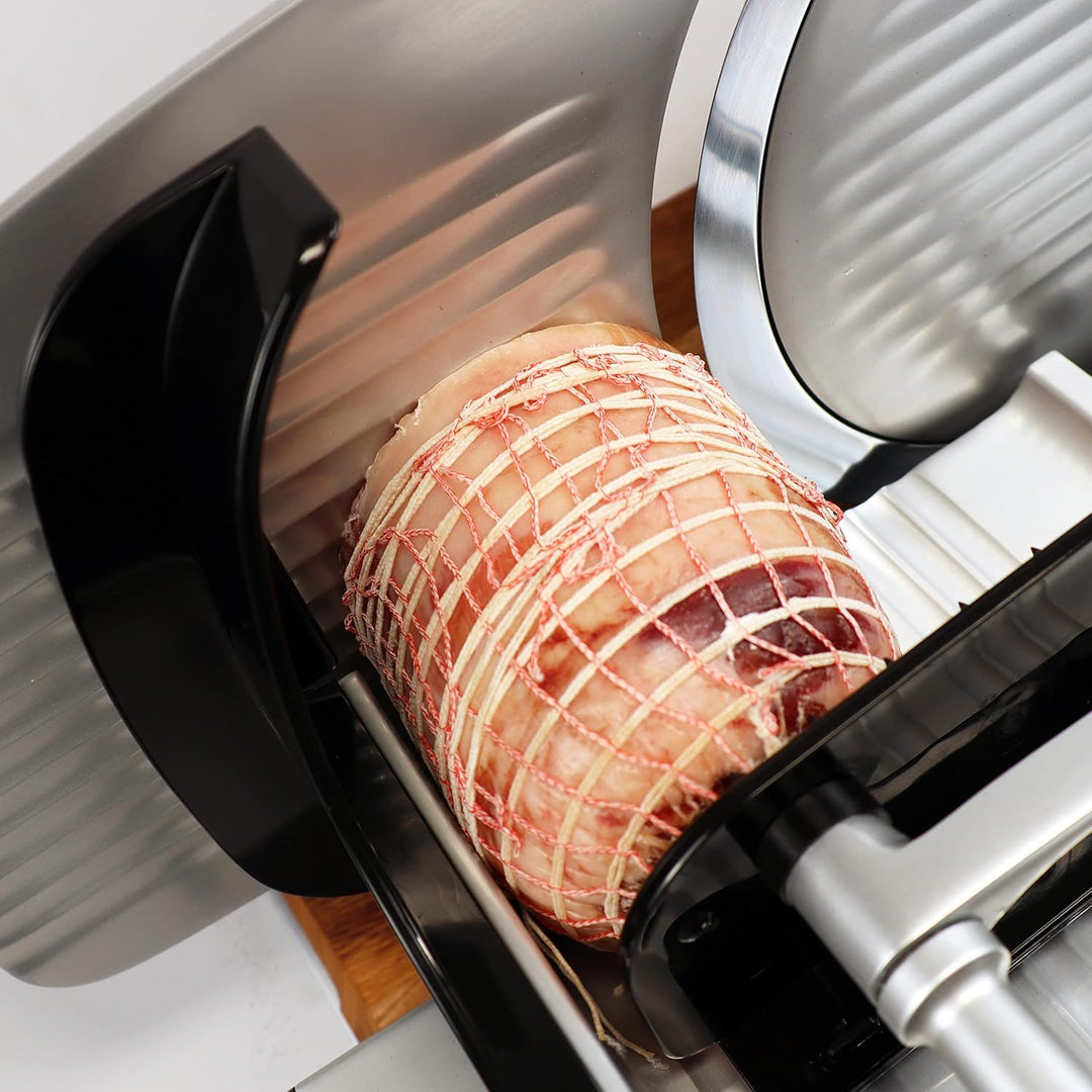 Berkel Home Line 250 | Premium-Aufschnittmaschine | schwarz, neues Modell 2020 | + Premium-Poliertuc