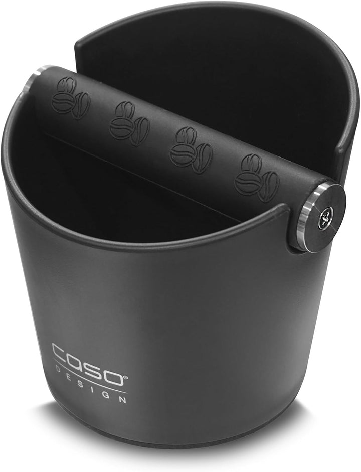 CASO CoffeeCollect - Abklopfbehälter für Siebträger, Knock Box für Kaffeesatz, Kaffeeprütt, Abschlag