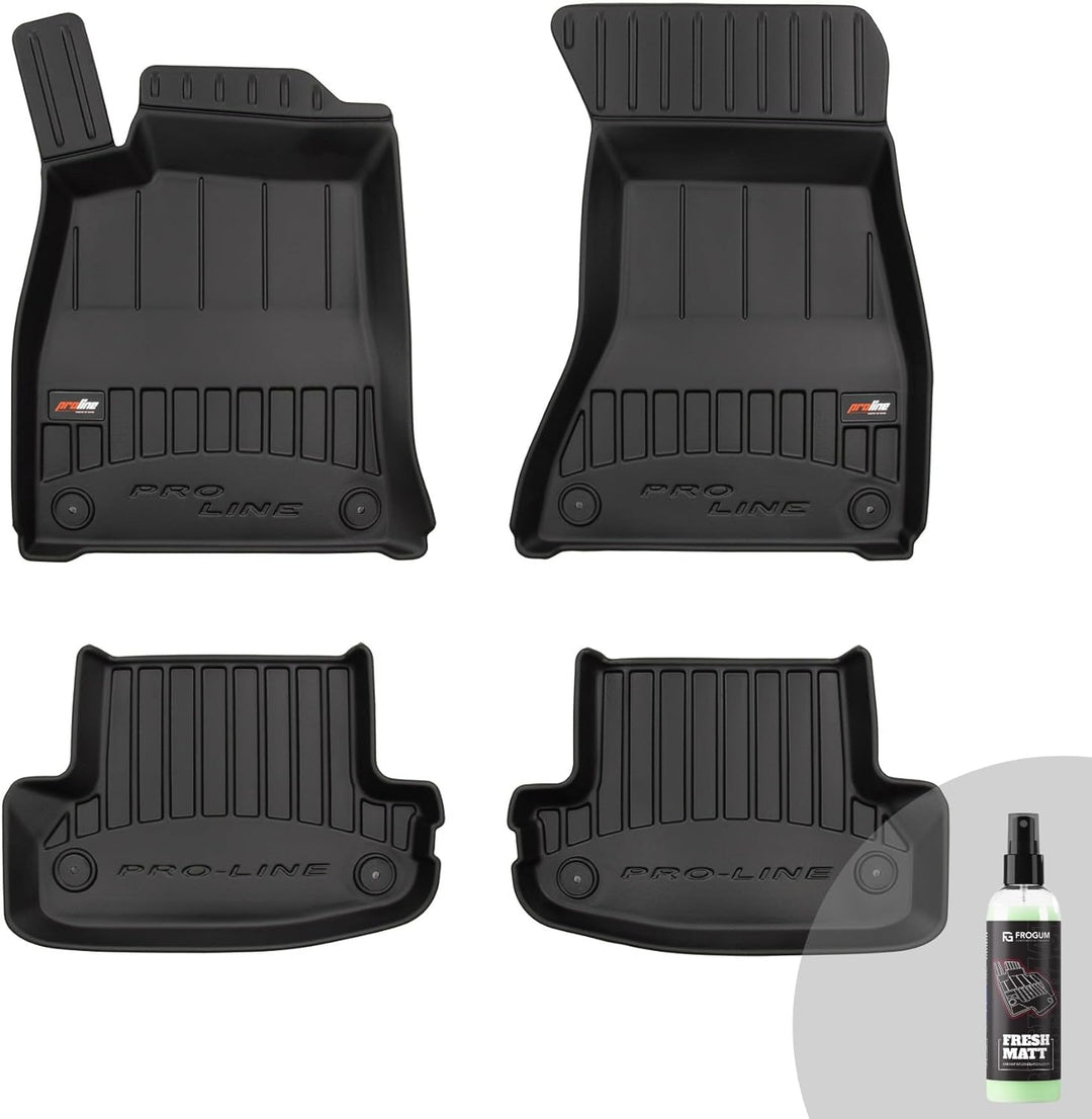 FROGUM ProLine 3D Gummimatten Exklusiven Auto Fussmatten Autofussmatten für Audi A5 F5 ab 2016 | Die