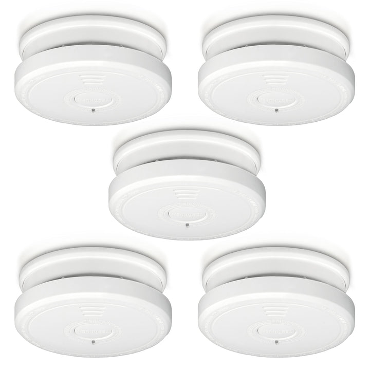 Alecto SA20 Rauchmelder Set - mit Time-Out Taste - Test und Reset Taste - Alarm >85-10 Jahre Sensor