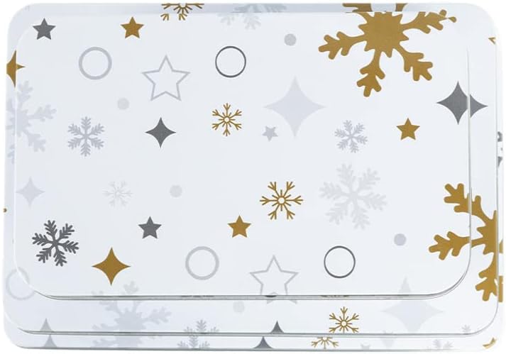 Haushalt International Keksdosen Set 3-TLG. - Weihnachten - Plätzchendose (Winterzauber)