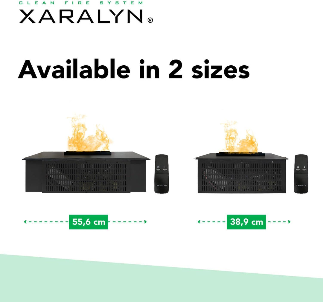 Xaralyn - Elektrischer Einbaukamin Xaralyn Cassette 600-2.4 Eco Opti-Myst Wasserdampfkamin mit Flach