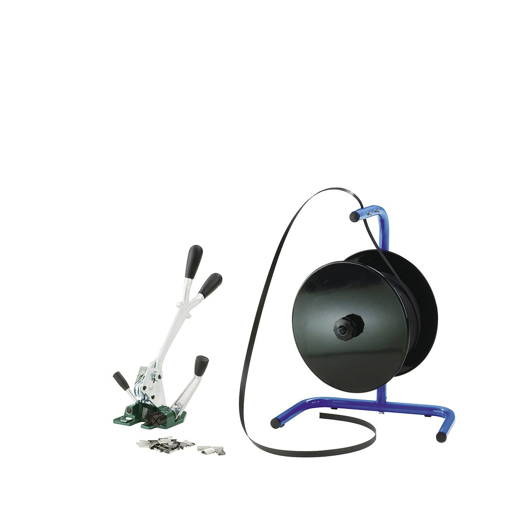 ratioform | Umreifungs-Set | PP-Band | Spann- und Verschlussgerät | tragbarer Abroller | Band | Vers