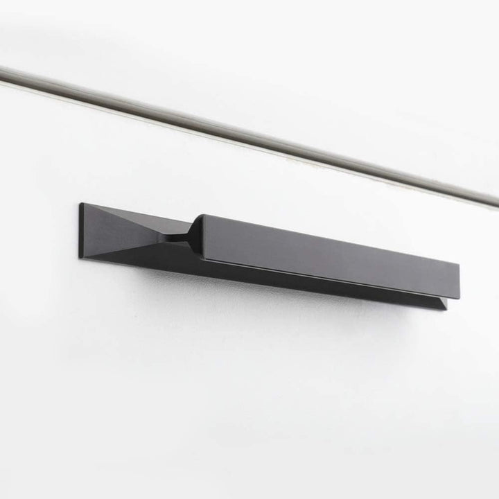 goldenwarm 10 Stück Küchengriffe 160mm Schrankgriffe Edelstahl Türgriffe Küche Möbelgriffe Schwarz G