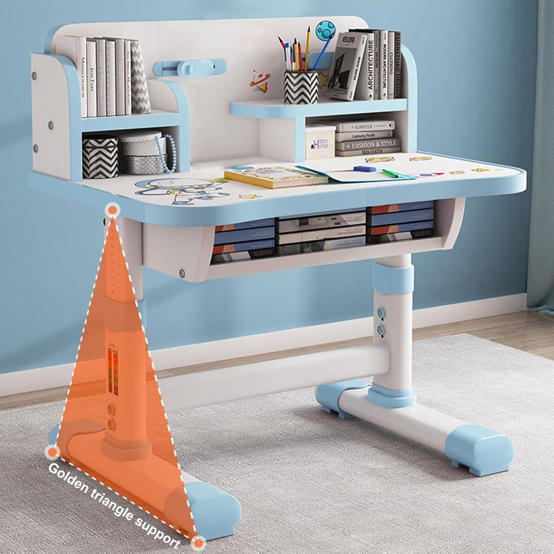 Kinderschreibtisch- und Stuhl-Set, Kinderschreibtische, Jungen- und Mädchenschreibtisch für Kinderzi
