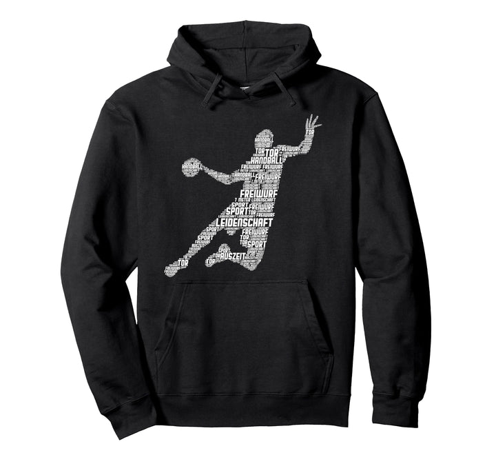 Handball Handballer Kinder Jungen Männer Pullover Hoodie