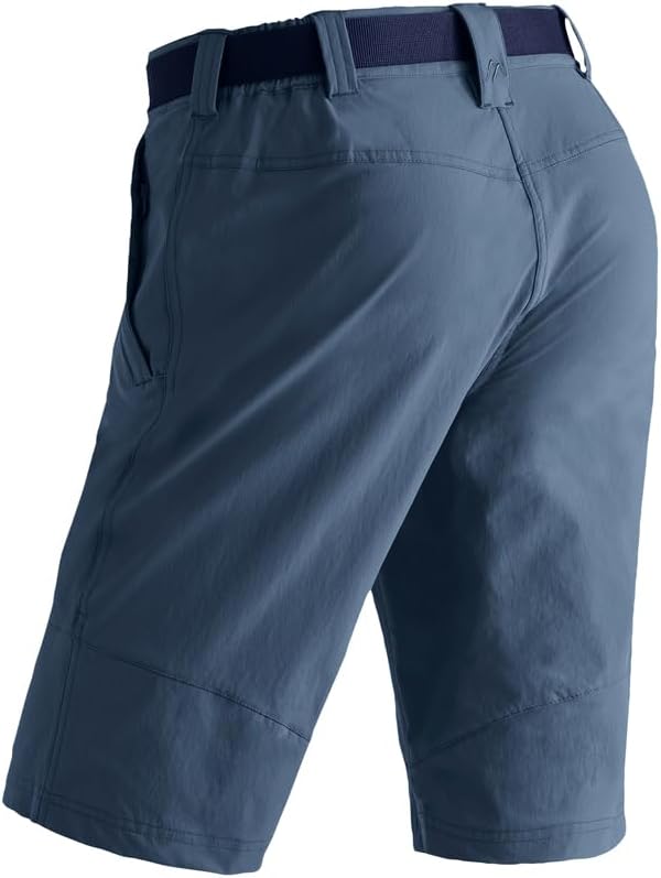 Maier Sports Lawa, Kurze Damen Wanderhose, Wasserabweisende Bermuda für Trekking und Hiking, PFC-fre