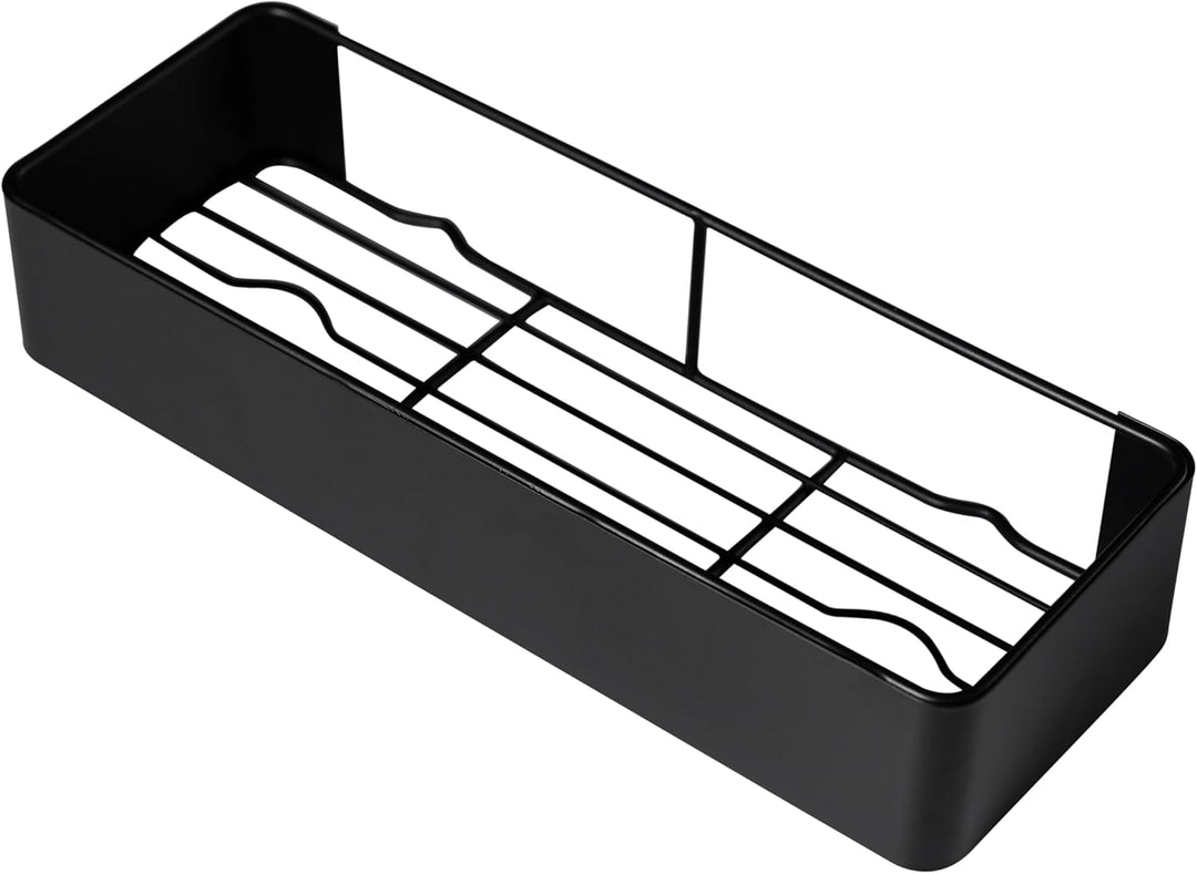 Generisch AVENDO Badregal ohne Bohren – 2er Set aus rostfreiem Metall – Duschablage in edlem matt-sc