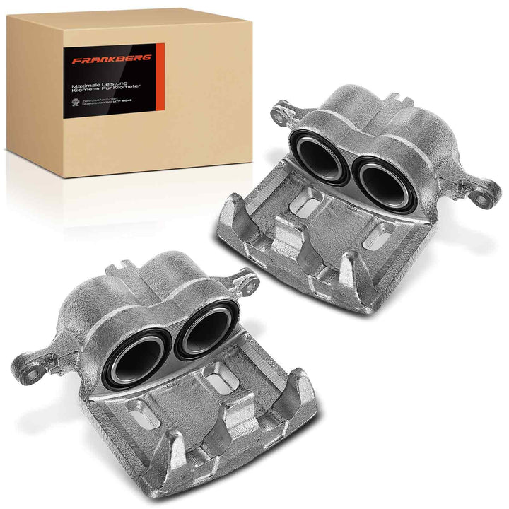 Frankberg 2x Bremssattel Bremszange Vorne Links Rechts Kompatibel mit X-Trail T30 2.0L 2.2L 2.5L 200
