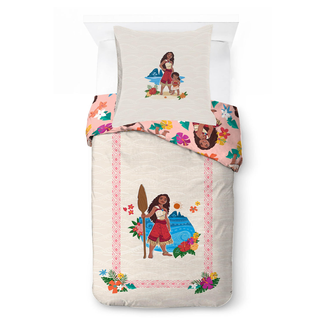 Jay Franco Kids Disney Moana Bettwäsche-Set – Superweiche Bettwäsche mit Kissenbezug, NUR BEZUG, Bet