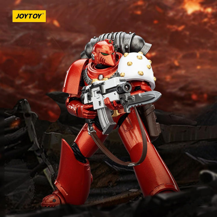 JOYTOY Warhammer 40K Horus Heresy, Thousand Sons MKVI Tactical Legionary 1/18 Action Figur，Sammeln U
