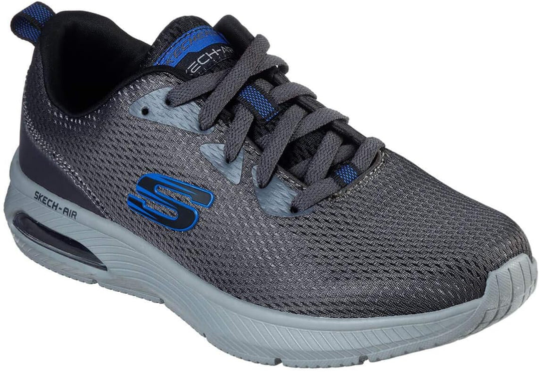Skechers Herren Skech-air Element 2.0 Lomarc Sneaker 42.5 EU Charcoal Mesh Black Trim, 42.5 EU Charc