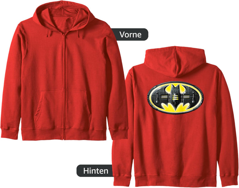 Batman Bat Mech Logo Kapuzenjacke