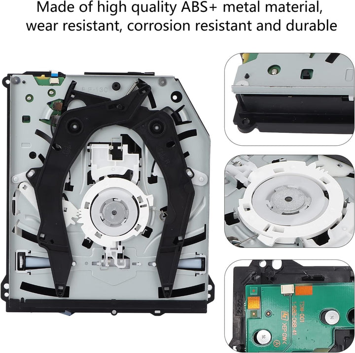 Ps4 Cuh 1216A Disc Drive Ps4 Disk Drive Replacement ABS+Metal for Ps4 1200 DVD Drive Professional Op