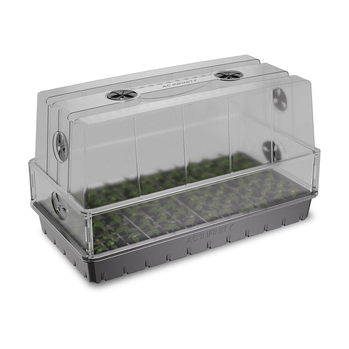 AC Infinity Feuchtigkeitskuppel, Keimset mit grosser glänzender Oberfläche, transparenter Kuppel, st