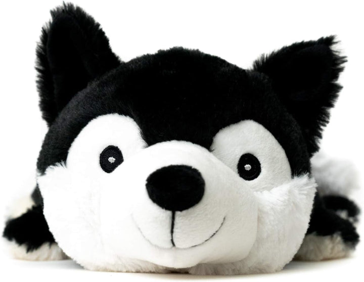 Habibi Plush Classic – 1863 Magic „Wolf/Schaf“ mit Hirsekörnerfüllung, verwandelbares Wärmestofftier