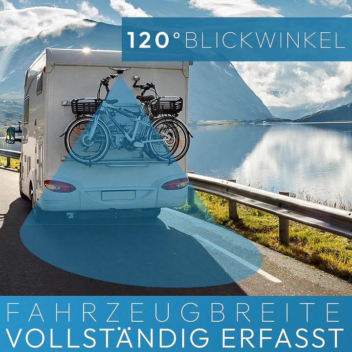 VSG24 Camper HD Rückfahrkamera Wohnmobil Wohnwagen/Rückfahrsystem Camera/Nachtsicht & Wetterfest/ein