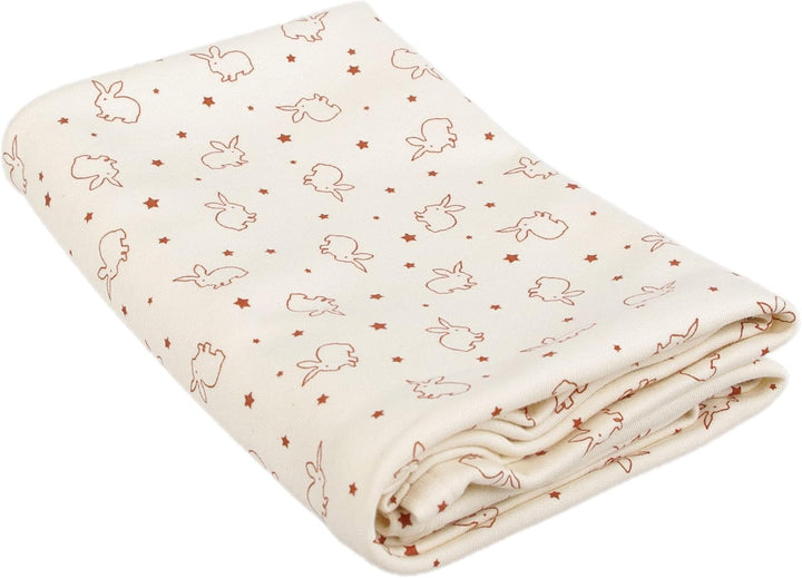 Kinderwagendecken für den Sommer, Babydecke, Kuscheldecke, Erstlingsdecke, Sommerdecke (Natur Kaninc