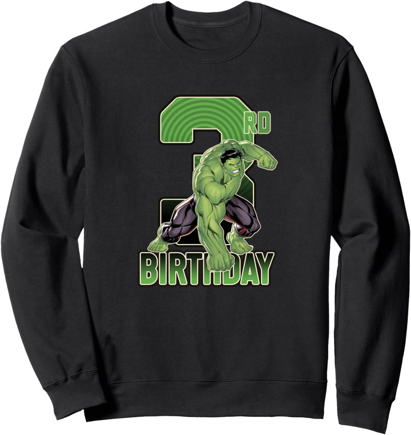 Marvel Hulk Smash 3rd Birthday Sweatshirt