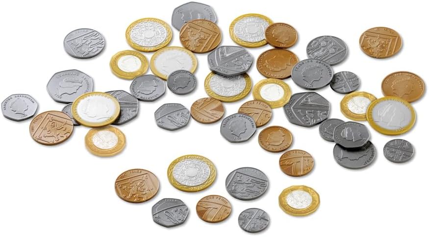 Learning Resources Umfassende Spielgeld-Packung, Set mit 700 Teilen Einzelbett, Einzelbett