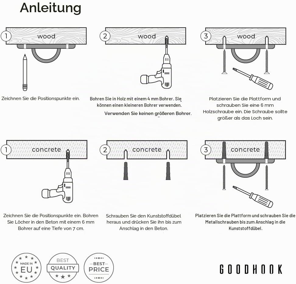 MAMOI® Babyschaukel, Schaukel Indoor und Outdoor, Holzschaukel für Baby und Kinder, Kinderschaukel,