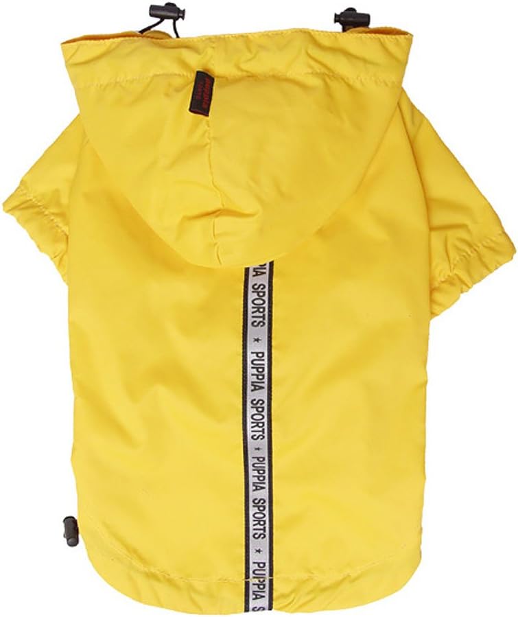 Puppia Base Jumper Regenmantel für Hunde, L, PEAF-RM03-YE-L L gelb, L gelb