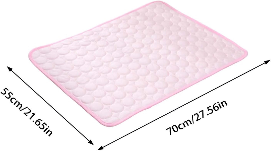 Generisch 2PC Kühlmatte für Hunde Hund Kühlung Matte Pads Kühl Hundedecke Hunde Kühlkissen selbstküh