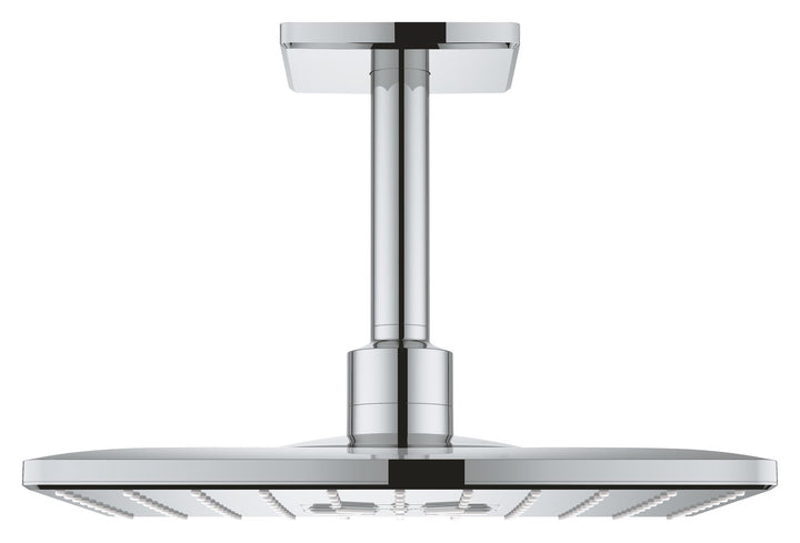 GROHE Rainshower SmartActive 310 Cube - Kopfbrause Deckenauslass (142 mm, 2 Strahlarten, langlebige