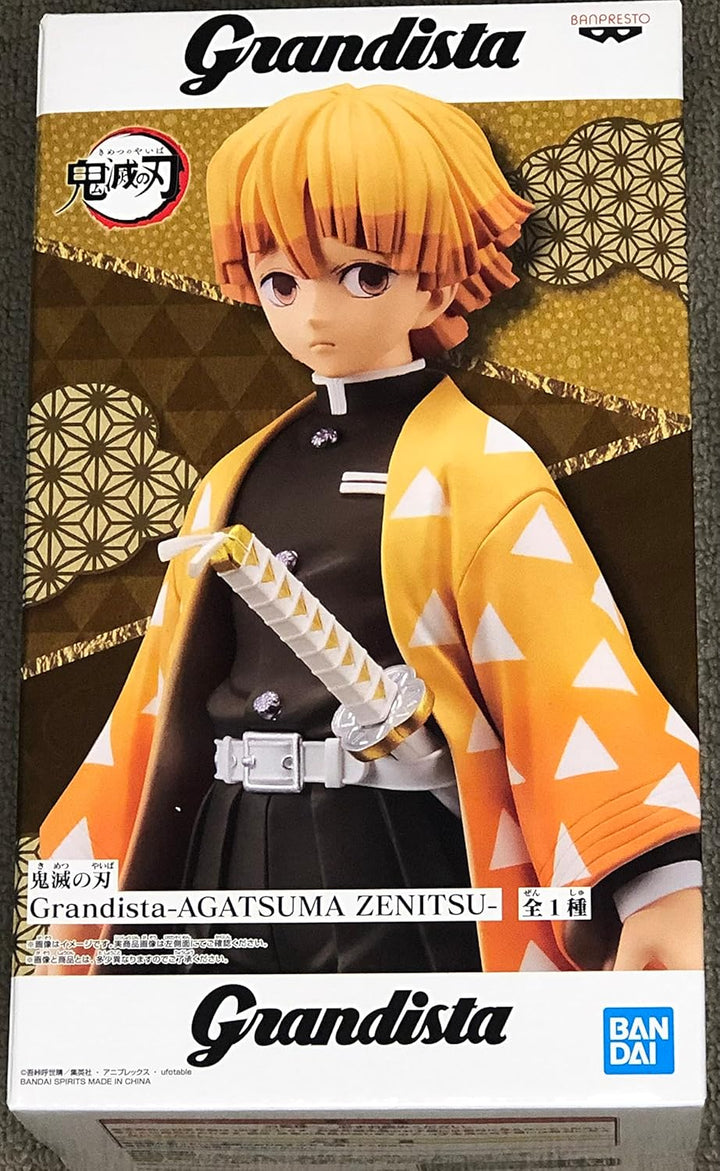 Banpresto Demon Slayer – Zenitsu Agatsuma – Figur Grandista 24 cm