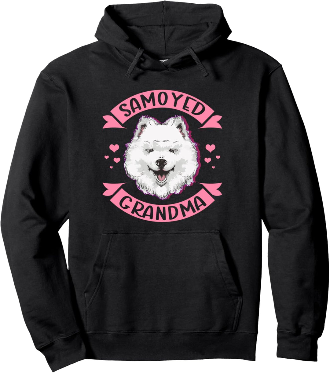 Samoyed Grandma Samojeds Hundebesitzer Samojede Pullover Hoodie