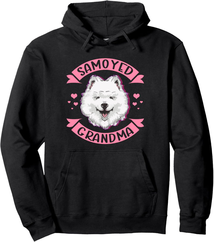 Samoyed Grandma Samojeds Hundebesitzer Samojede Pullover Hoodie