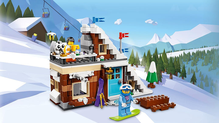 LEGO Creator 31080 "Modulares Wintersportparadies" Konstruktionsspielzeug, bunt