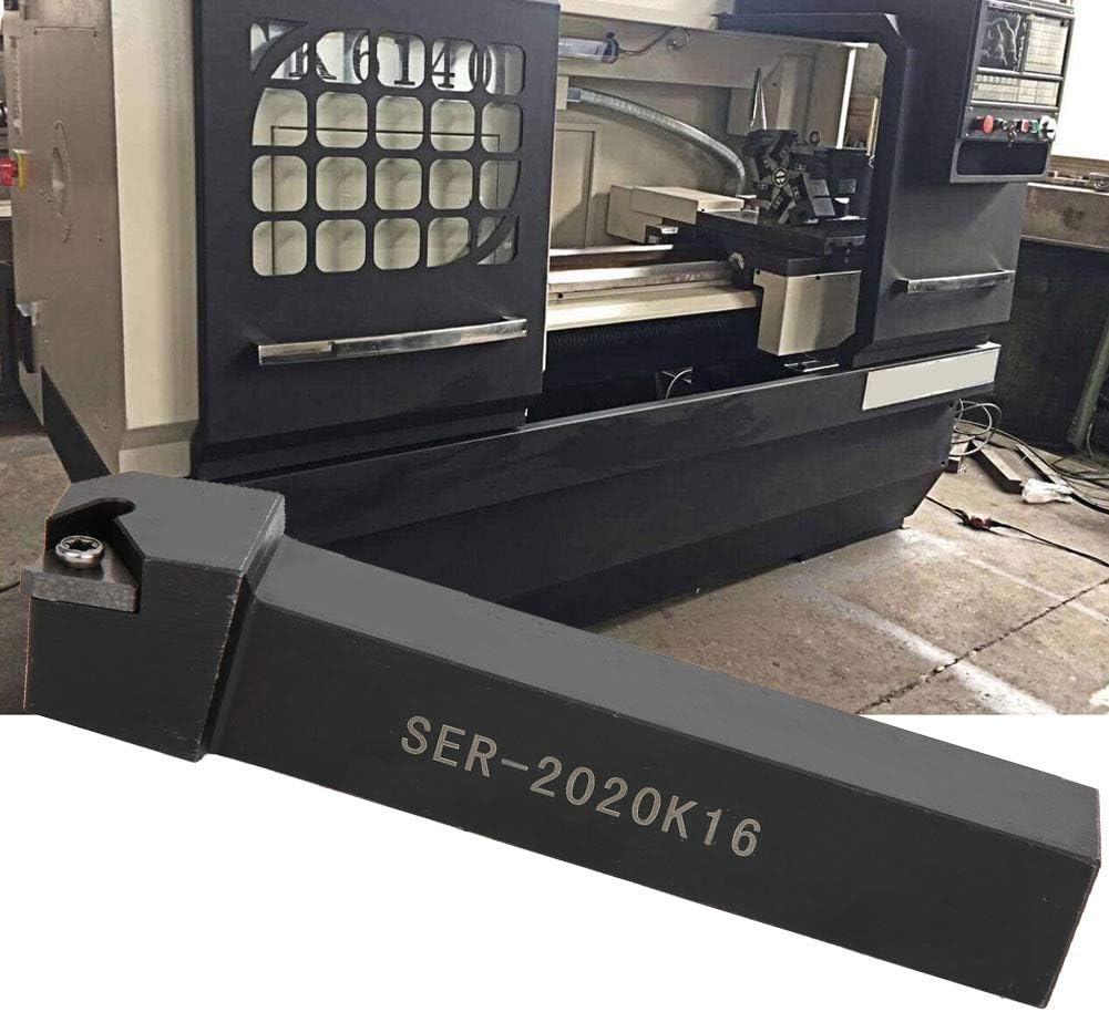 Drehmaschine Drehwerkzeug, Klingeneinsatz 10er 16ER AG60 + SER2020K16 CNC-Drehwerkzeughalter Bohrsta
