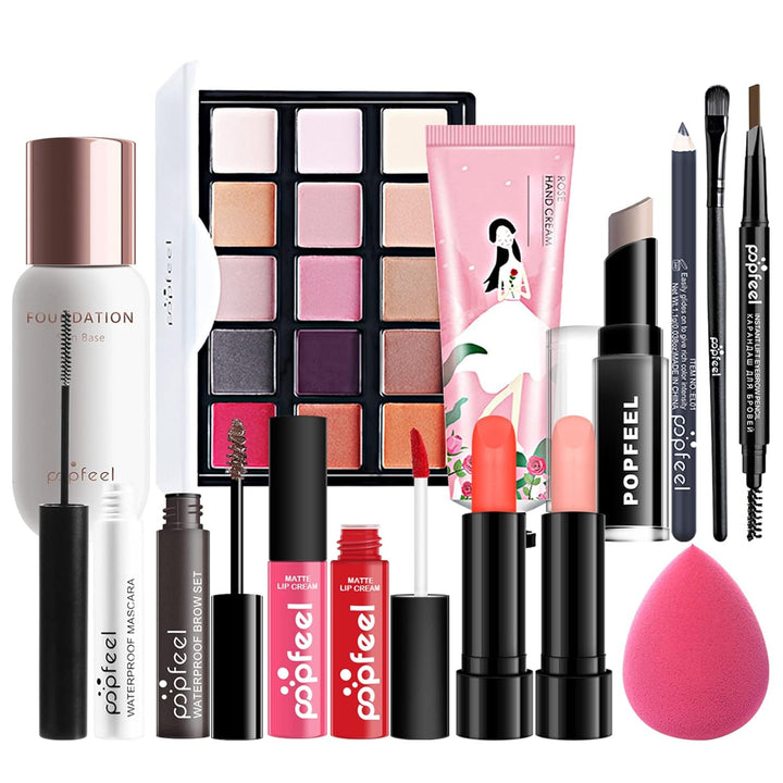FantasyDay Multifunktions Exquisite Make-up Geschenkset Kosmetik Schmink Kit für Gesicht, Augen und